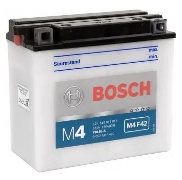 Аккумулятор Bosch 0092M4F420 FP M4F 12V 18AH 200A R+ (YB18L-A) Y7, Bosch